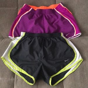 Set of 2 Nike Dri-Fit Shorts Women’s Size Small